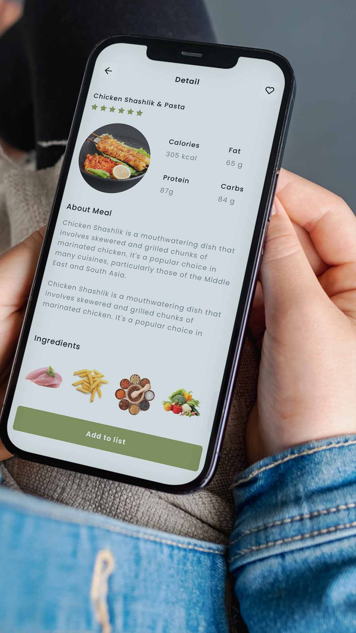 Macros Chef Healthy food App