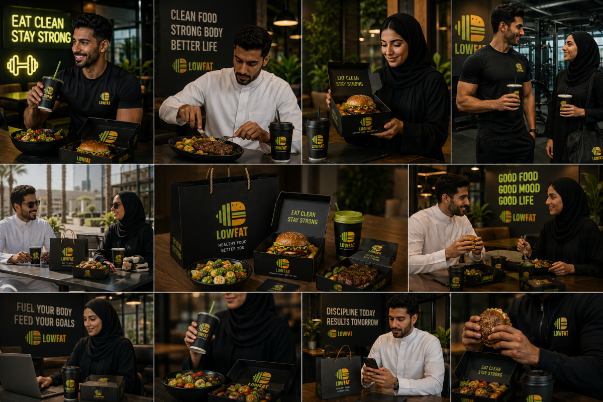 Logo & Branding | Diet & Healthy Food Restaurant