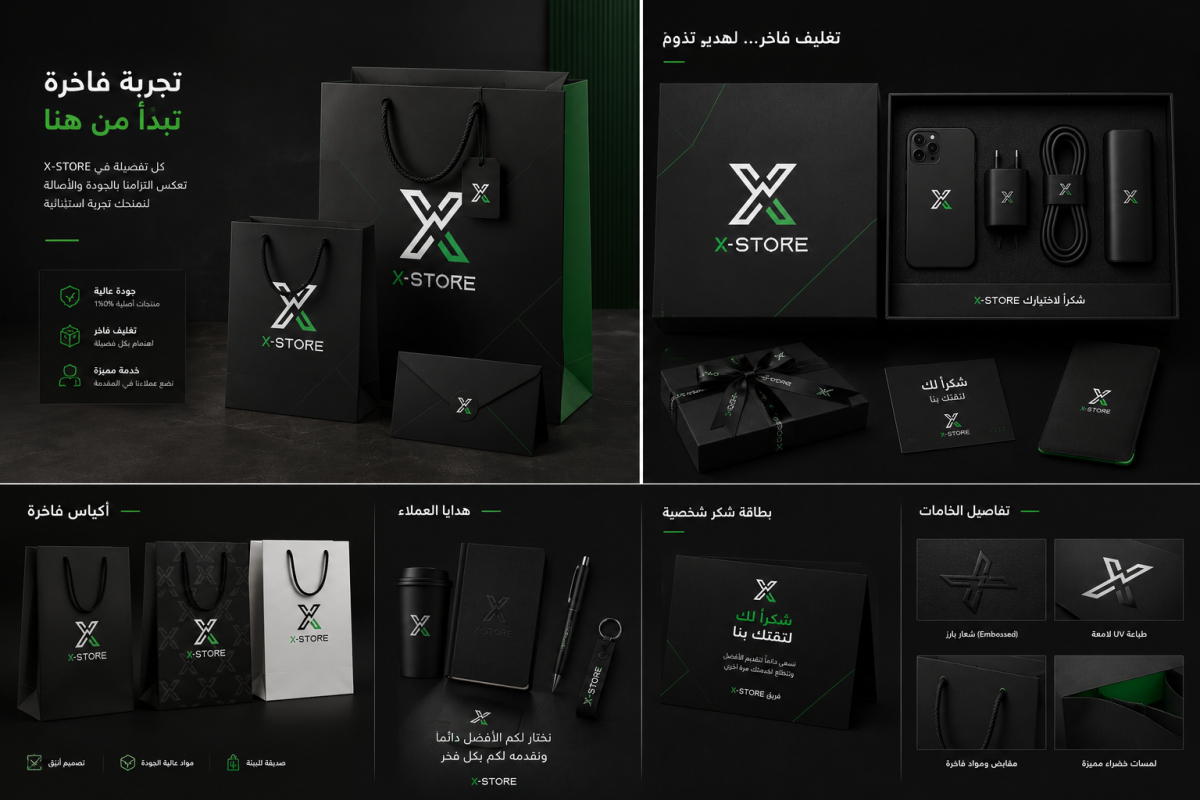 X-STORE Brand Identity