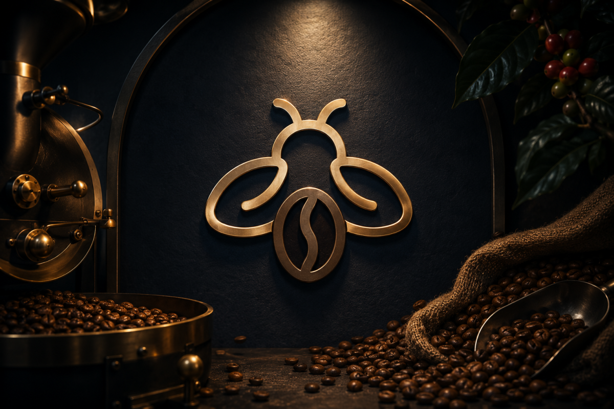 BeeBean Coffee & More Brand Identity & Specialty Coffee Experience