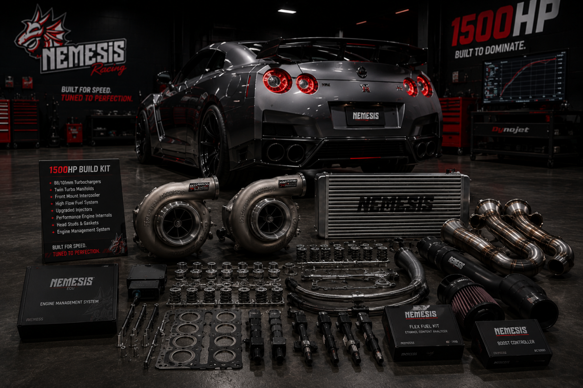 NEMESIS Racing Performance Garage Brand Identity