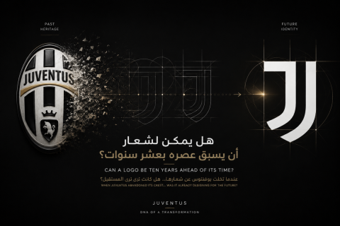 هل يمكن لشعار أن يسبق عصره بعشر سنوات؟ | سلسلة Design DNA | Juventus Logo