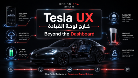 كيف أعادت Tesla تعريف تجربة المستخدم خارج شاشة السيارة؟