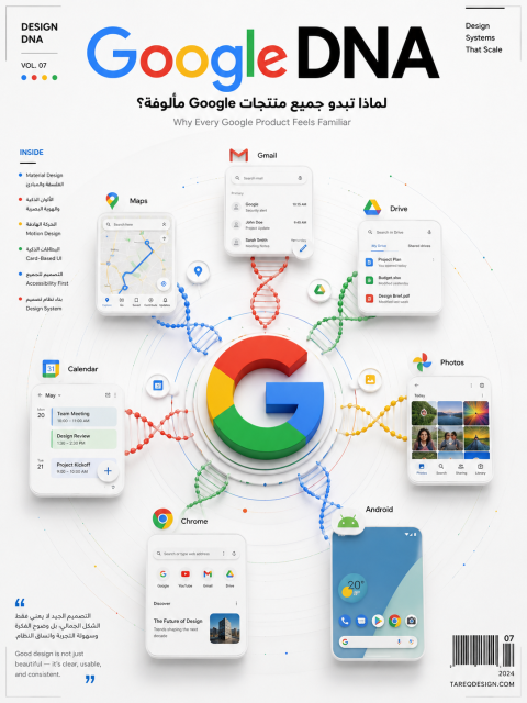 لماذا تبدو جميع منتجات Google مألوفة؟