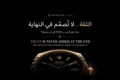 لماذا يثق الناس بـ Rolex قبل أن يرتدوها؟ | Design DNA Series