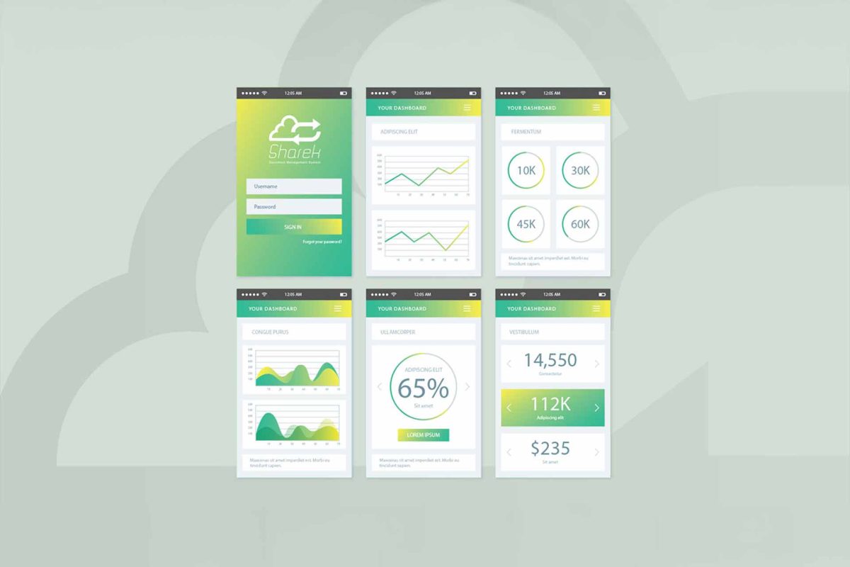 Sharek Web and Mobile App - Gallery Image