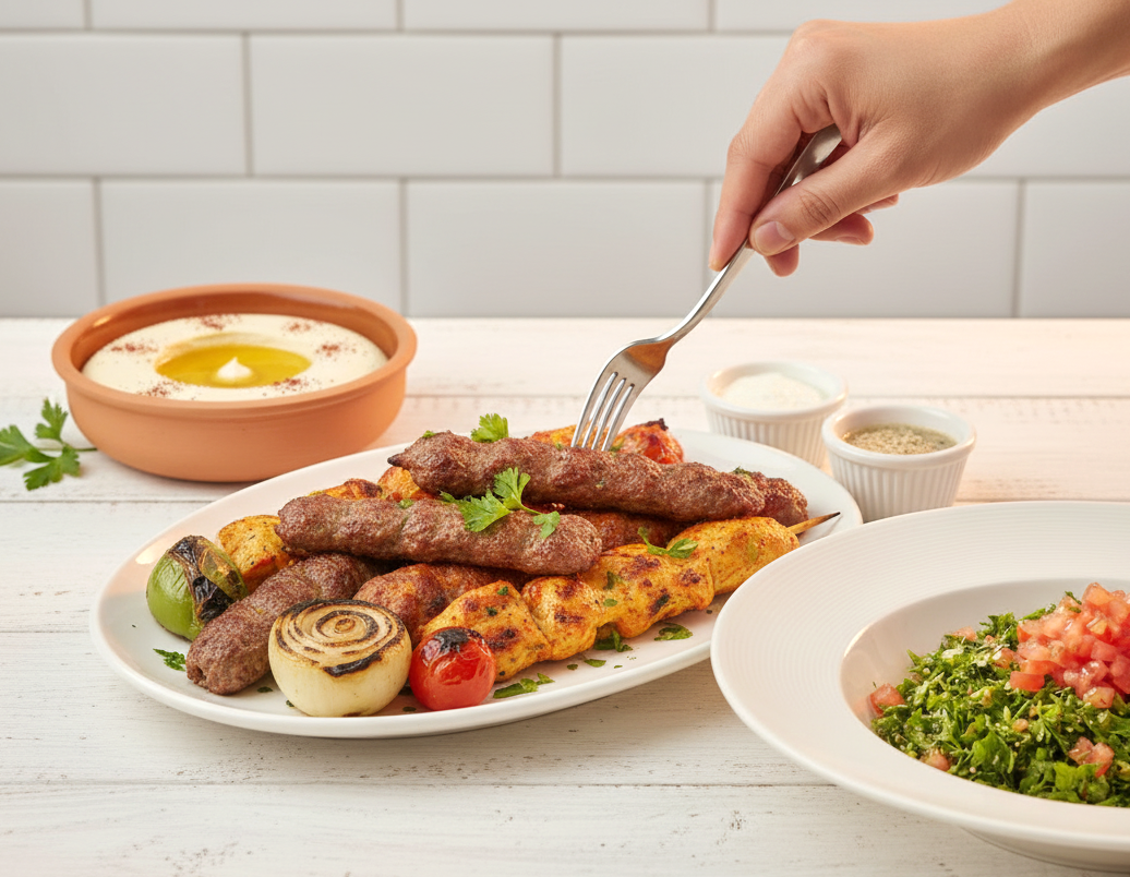 Premium Menu Photography for Abo Afif Restaurant